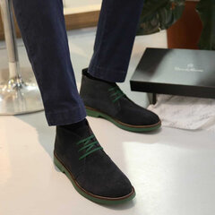 Туфли мужские Duca Di Morrone, зеленые цена и информация | Мужские ботинки | pigu.lt
