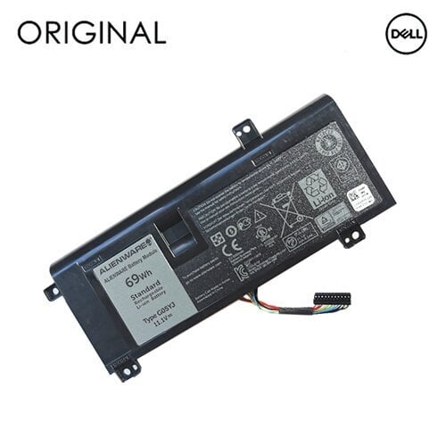 Nešiojamo kompiuterio baterija DELL 8X70T, 6216mAh, Original kaina | pigu.lt