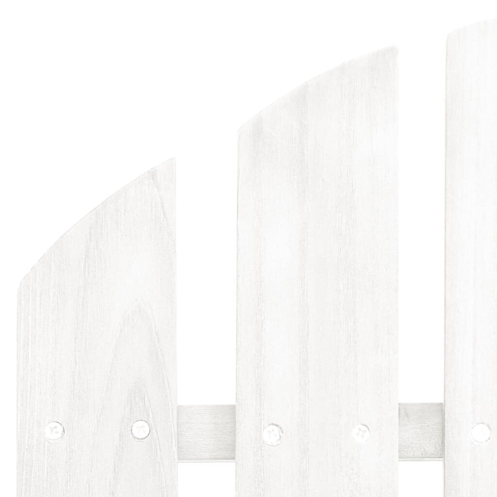Sodo Adirondack kėdė su staliuku, baltos spalvos kaina ir informacija | Lauko baldų komplektai | pigu.lt