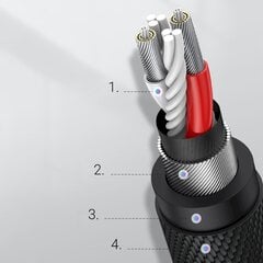 Ugreen AV190 3.5mm mini jack extension cord cable 2m цена и информация | Кабели для телефонов | pigu.lt
