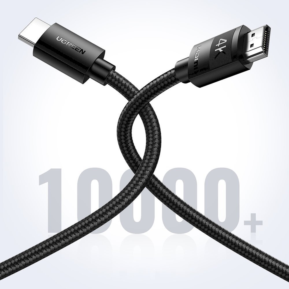 Ugreen HDMI 2.0 - HDMI 2.0 4K cable, 2 m цена и информация | Laidai telefonams | pigu.lt