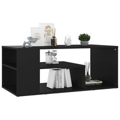 Kavos staliukas, 100x50x40cm, juodos spalvos kaina ir informacija | Kavos staliukai | pigu.lt