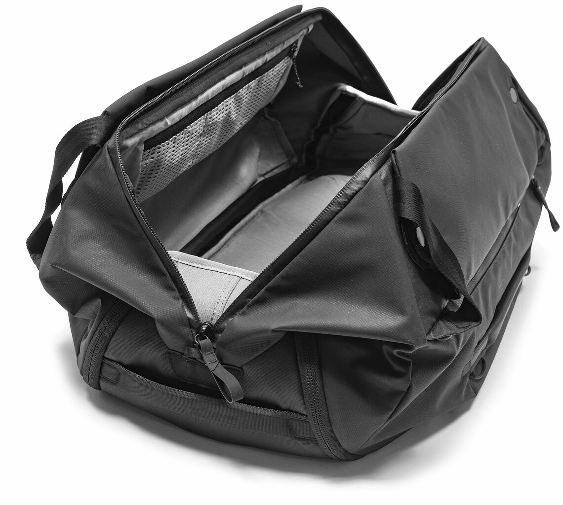 Kuprinė Peak Design Travel DuffelPack, 65 l, juoda kaina ir informacija | Kuprinės ir krepšiai | pigu.lt