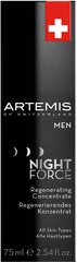 Сыворотки для лица Artemis Men Night Force для мужчин, 75мл цена и информация | Сыворотки для лица, масла | pigu.lt