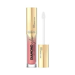 Lūpų blizgis Eveline Cosmetics Diamond Glow Lip Luminizer 04 Raspberry Sorbet, 4.5 ml kaina ir informacija | Lūpų dažai, blizgiai, balzamai, vazelinai | pigu.lt