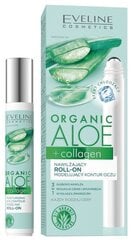 Paakių kremas Eveline Organic Aloe+Collagen, 15 ml kaina ir informacija | Paakių kremai, serumai | pigu.lt