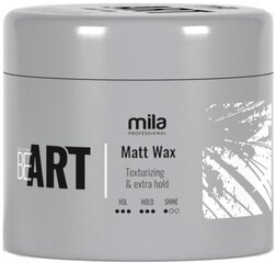 Моделирующий воск для волос Mila Professional BeART Matt Wax  цена и информация | Средства для укладки волос | pigu.lt