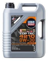 Моторное масло Liqui Moly Top Tec 4210 0W-30, 5 л цена и информация | Моторные масла | pigu.lt