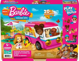 Kelioninis Barbie kemperis konstruktoris Mega Construx kaina ir informacija | Konstruktoriai ir kaladėlės | pigu.lt