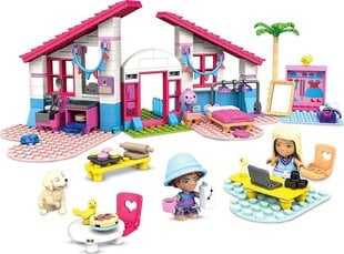 Барби Малибу дом Mattel Mega Bloks цена и информация | Конструкторы и кубики | pigu.lt