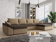 Kampinė sofa-lova Dante U цена и информация | Minkšti kampai | pigu.lt