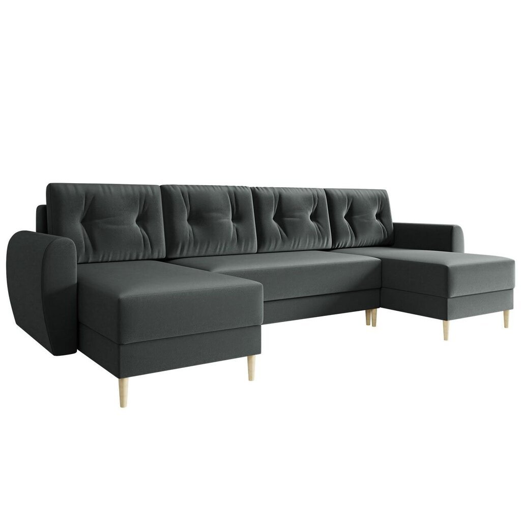 Kampinė sofa-lova Palermo U kaina ir informacija | Minkšti kampai | pigu.lt