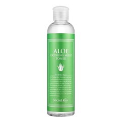 Raminantis veido tonikas Secret Key Aloe Soothing Moist Toner, 248 ml kaina ir informacija | Veido prausikliai, valikliai | pigu.lt