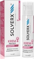 Paakių kremas Solverx Sensitive Skin 15ml kaina ir informacija | Paakių kremai, serumai | pigu.lt