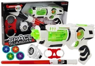 Lazerinis pistoletas Space Guardian su šviesos kardu ir kitais priedais kaina ir informacija | Žaislai berniukams | pigu.lt