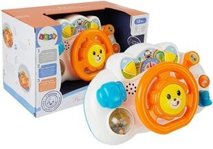 Mokomasis vairas kūdikiui, oranžinis kaina ir informacija | Žaislai kūdikiams | pigu.lt