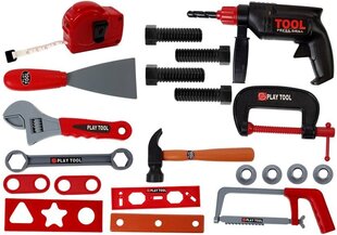 Набор инструментов DIY, красный цена и информация | Игрушки для мальчиков | pigu.lt