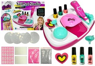 Маникюрный набор Nail Art Studio с сушилкой для ногтей цена и информация | Игрушки для девочек | pigu.lt