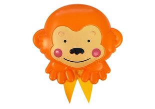 Vaikiška muzikinė karuselė Elephant Hippo Monkey raudona kaina ir informacija | Žaislai kūdikiams | pigu.lt