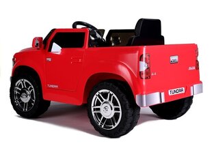 Vaikiškas vienvietis elektromobilis Toyota Tundra lakuotas raudonas kaina ir informacija | Elektromobiliai vaikams | pigu.lt