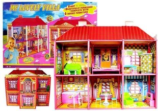 Большой кукольный дом My Lovely Villa цена и информация | Игрушки для девочек | pigu.lt
