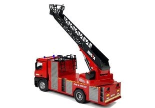 Nuotoliniu būdu valdomas gaisrinės automobilis su kopėčiomis 1561 Huina kaina ir informacija | Žaislai berniukams | pigu.lt