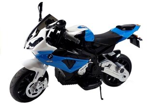 Elektrinis motociklas BMW, mėlynas kaina ir informacija | Elektromobiliai vaikams | pigu.lt