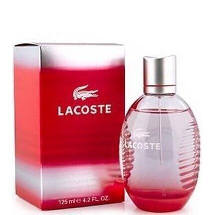 Tualetinis vanduo Lacoste Red EDT vyrams 125 ml цена и информация | Kvepalai vyrams | pigu.lt