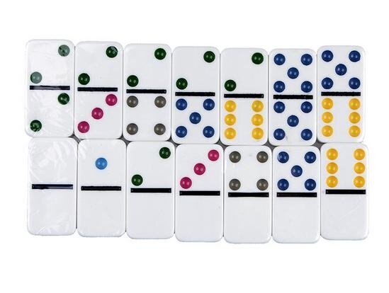 Domino metalinėje dėžutėje kaina ir informacija | Stalo žaidimai, galvosūkiai | pigu.lt