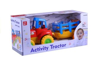 Žaislinis traktorius su gyvūnėliais kaina ir informacija | Žaislai kūdikiams | pigu.lt