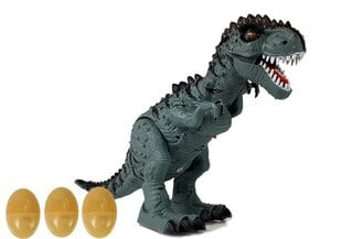 Nuotoliniu būdu valdomas Dinosaur dedantis kiaušinius, pilkas kaina ir informacija | Žaislai berniukams | pigu.lt