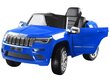 Vienvietis elektromobilis Jeep Grand Cherokee, lakuotas-mėlynas kaina ir informacija | Elektromobiliai vaikams | pigu.lt