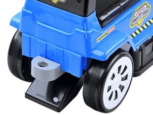 Paspiriamas traktorius su priekaba, mėlynas kaina ir informacija | Žaislai kūdikiams | pigu.lt