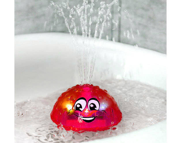 Vonios žaislas plūduriuojantis fontanas raudonas kaina ir informacija | Žaislai kūdikiams | pigu.lt