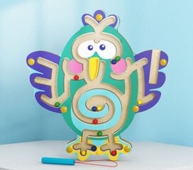 Medinis labirintas Paukštis kaina ir informacija | Žaislai kūdikiams | pigu.lt