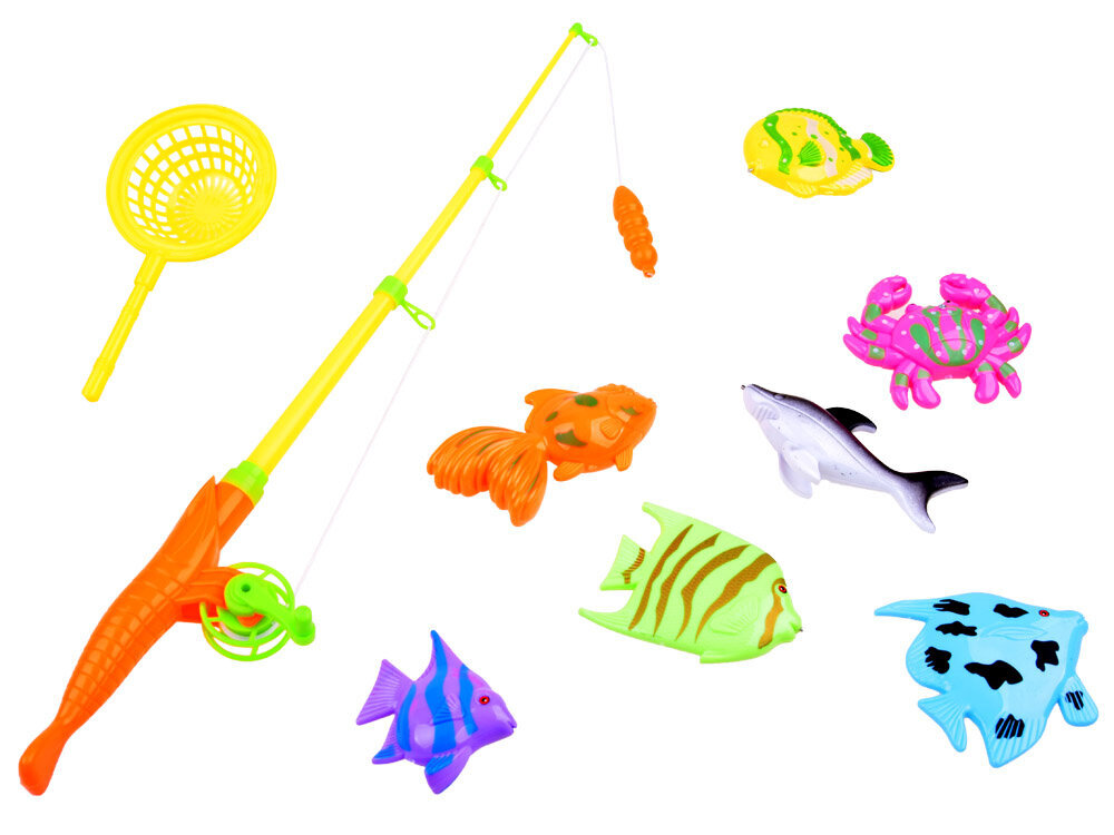 Žvejybos žaidimo rinkinys, geltonas цена и информация | Žaislai kūdikiams | pigu.lt
