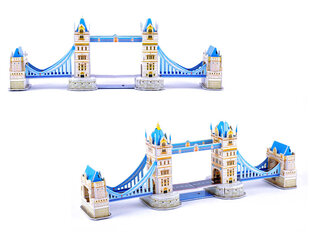 3D dėlionė Tower Bridge, 41 elementas kaina ir informacija | Dėlionės (puzzle) | pigu.lt