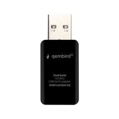 Gembird WNP-UA1300-02 цена и информация | Адаптеры, USB-разветвители | pigu.lt