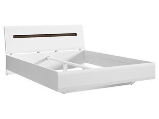 Кровать BRW Azteca Trio 160x200см, белая цена и информация | Кровати | pigu.lt