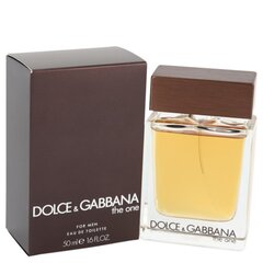 Tualetinis vanduo Dolce & Gabbana The One EDT vyrams 50 ml