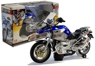 Baterijomis varomas motociklas su žibintais ir garsais Lean Toys kaina ir informacija | Žaislai berniukams | pigu.lt