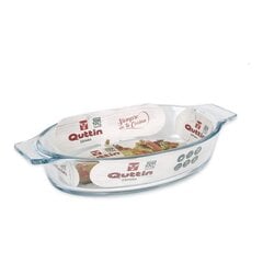 Сервировочная тарелка Quttin, 20x11,5 см цена и информация | Посуда, тарелки, обеденные сервизы | pigu.lt