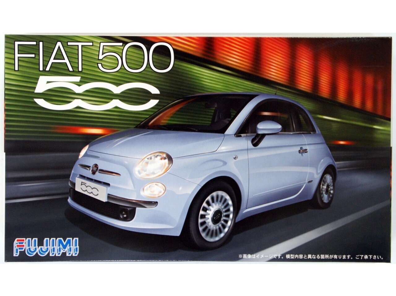 Konstruktorius Fujimi - Fiat 500, 1/24, 12362 kaina ir informacija | Konstruktoriai ir kaladėlės | pigu.lt