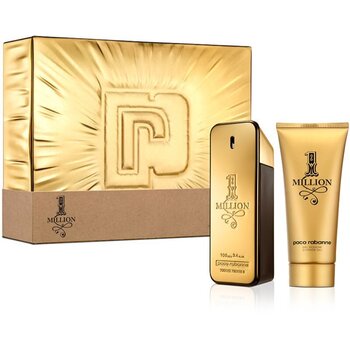 Dovanų rinkinys Paco Rabanne 1 Million vyrams: tualetinis vanduo EDT, 100 ml + dušo želė, 100 ml kaina ir informacija | Kvepalai vyrams | pigu.lt