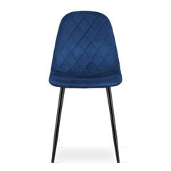 4-ių kėdžių komplektas Asti, mėlynas kaina ir informacija | Virtuvės ir valgomojo kėdės | pigu.lt