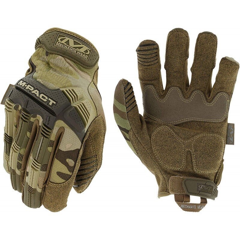 Pirštinės Mechanix M-PACT 78 Multicam kaina ir informacija | Darbo pirštinės | pigu.lt