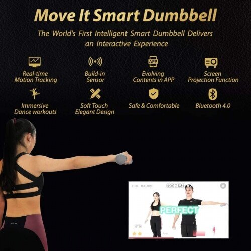 Svarmenys Xiaomi Move It Smart Fitness Movebeat kaina ir informacija | Svoriai, svarmenys, štangos | pigu.lt