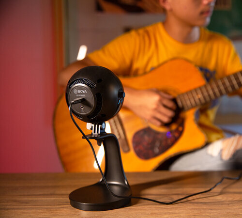 Boya microphone USB Mini Table BY-PM300 kaina ir informacija | Mikrofonai | pigu.lt