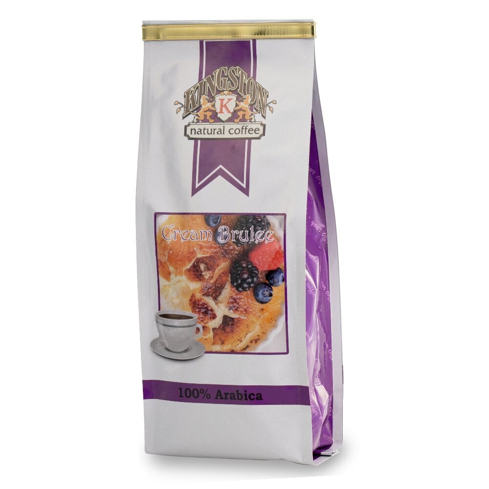 Kingston Cream Brulee aromatizuota malta kava, 250 g kaina ir informacija | Kava, kakava | pigu.lt