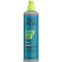 Tekstūrinis šampūnas plaukams suteikiantis apimties Tigi Bed Head Gimme Grip, 400 ml kaina ir informacija | Šampūnai | pigu.lt